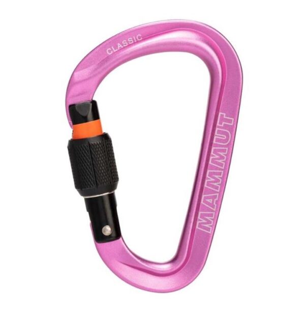 Mammut Classic HMS Screwgate Carabiner - Pink
