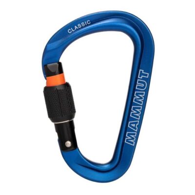 Mammut Classic HMS Screwgate Carabiner - Blue