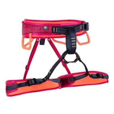 Mammut Ophir Fast Adjust Womens Climbing Harness - Sundown-Safety Orange - L