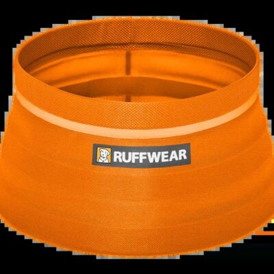 Ruffwear Bivy Collapsible Dog Bowl - Salamander Orange - Medium