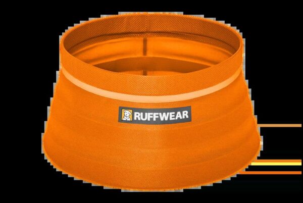 Ruffwear Bivy Collapsible Dog Bowl - Salamander Orange - Medium