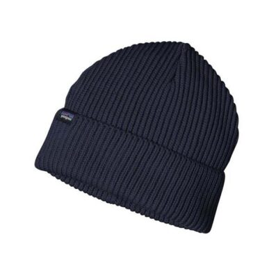 Patagonia Fishermans Rolled Unisex Beanie - Navy Blue - ALL