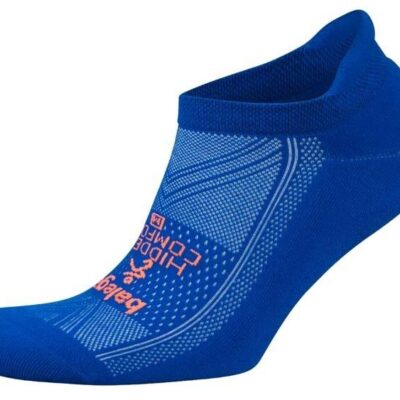 Balega Hidden Comfort Unisex Running Socks - Neon Blue - X-Large
