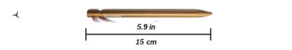 Hilleberg Y-Peg Ultra Light Tent Pegs - 10 pack