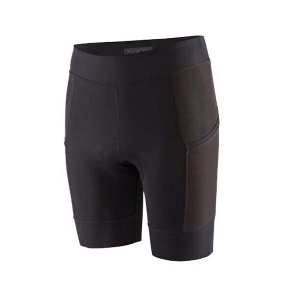 Patagonia Dirt Roamer Liner Womens Bike Shorts - 8in - Black - M