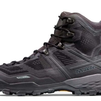 Mammut Ducan High GTX Mens Hiking Boots - Black/Black - UK9.5 / US10.5