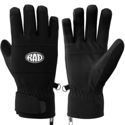 Rad Gloves Weekender Insulated Unisex Snow Gloves - Oil Black - S