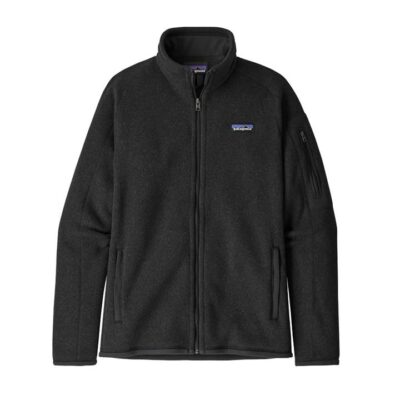 Patagonia Better Sweater Womens Fleece Jacket - Black - M