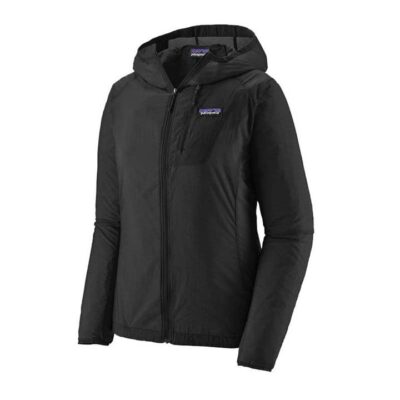 Patagonia Houdini Womens Lightweight Running Jacket - Black - M