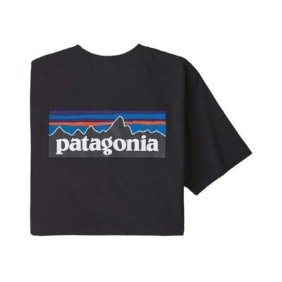Patagonia P-6 Logo Responsibili-Tee Mens T-Shirt - Black - XS