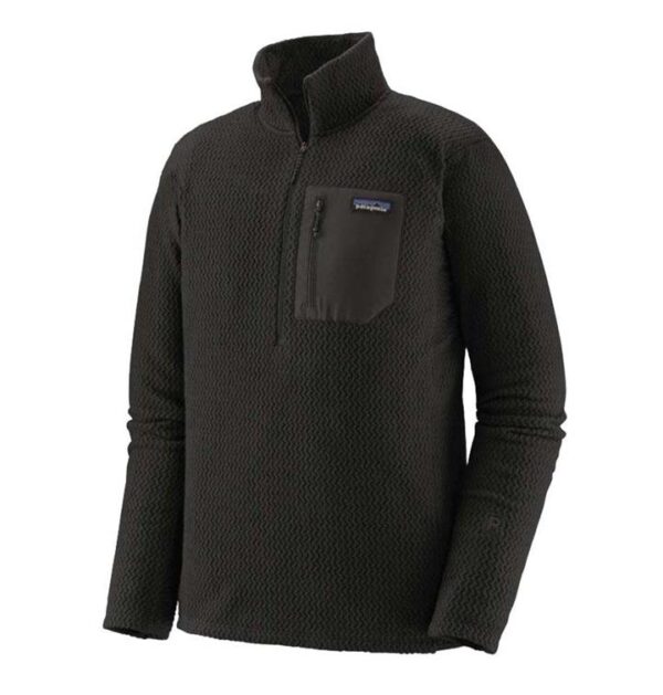 Patagonia R1 Air Zip Neck Mens Fleece - Black - S