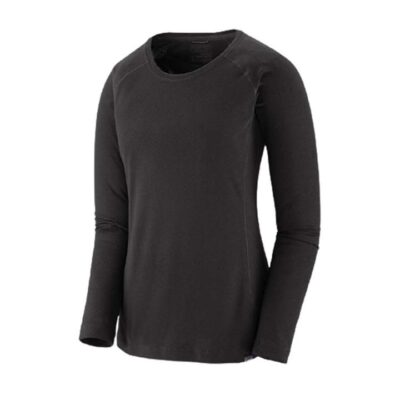 Patagonia Capilene Midweight Womens Crew Baselayer - Black - L