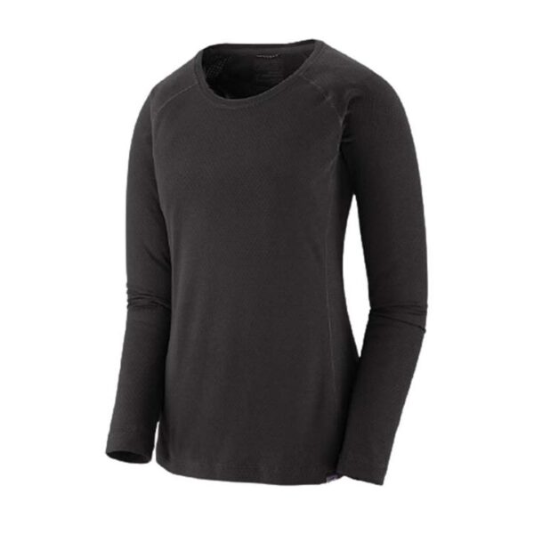Patagonia Capilene Midweight Womens Crew Baselayer - Black - M