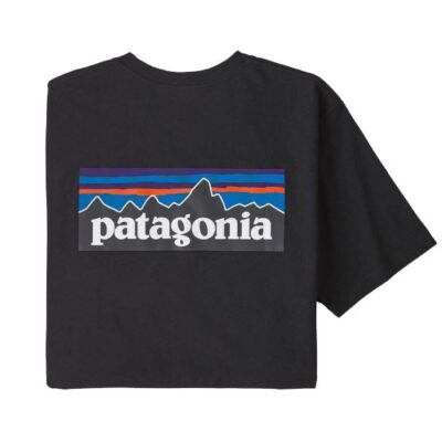 Patagonia P-6 Logo Responsibili-Tee Mens T-Shirt - Black - S