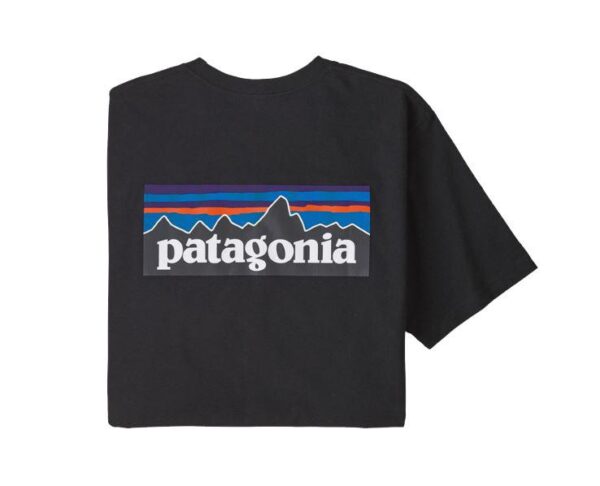 Patagonia P-6 Logo Responsibili-Tee Mens T-Shirt - Black - S