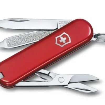 Victorinox Classic SD Pocket Knife - Style Icon - Red