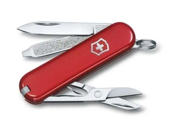 Victorinox Classic SD Pocket Knife - Style Icon - Red