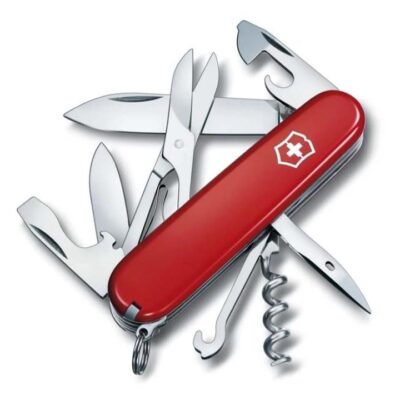 Victorinox Climber Swiss Army Knife - Red