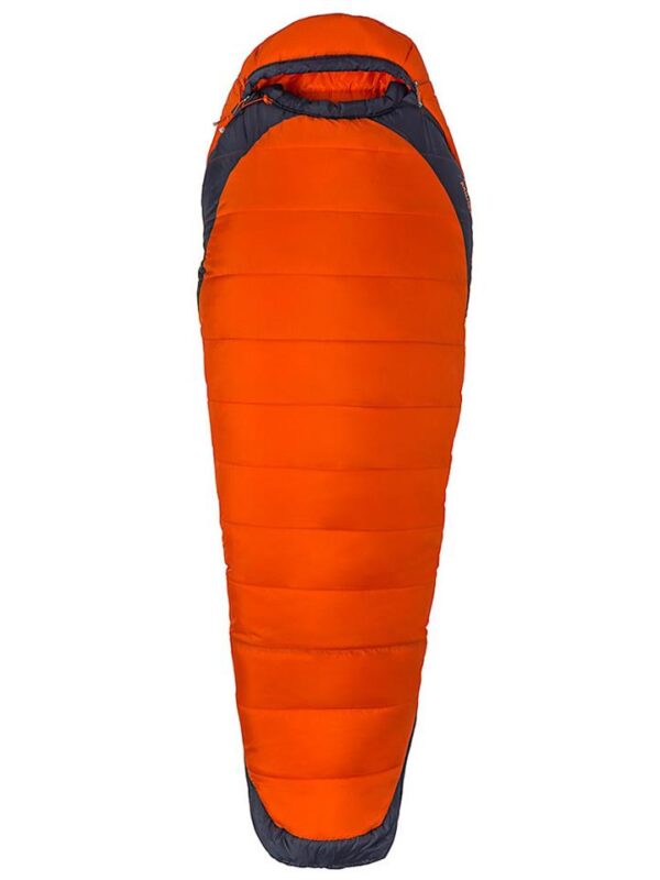 Marmot Trestles Elite Eco 0 Synthetic Sleeping Bag - Regular - Orange Haze/Dark Steel - LZ