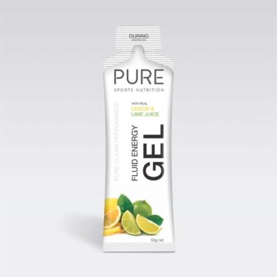 Pure Fluid Energy Gels - Lemon Lime -50g