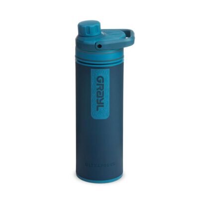 Grayl UltraPress Purifier Water Bottle - 500ml - Forager Blue