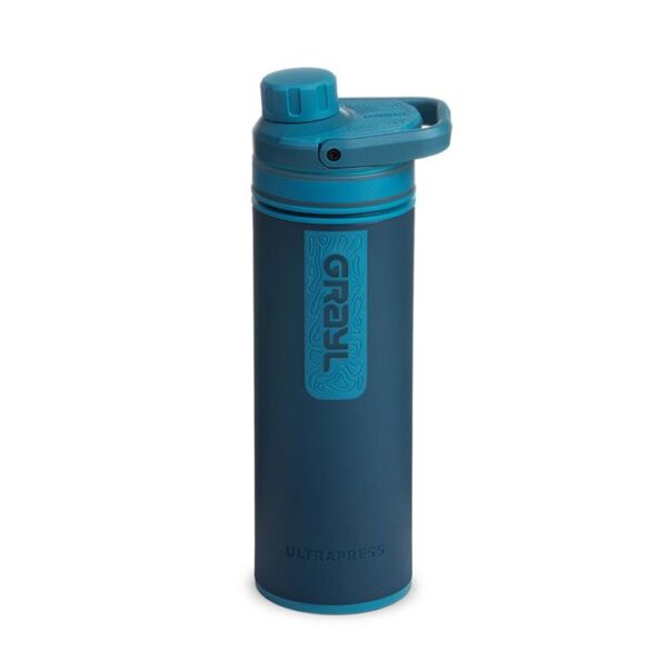 Grayl UltraPress Purifier Water Bottle - 500ml - Forager Blue