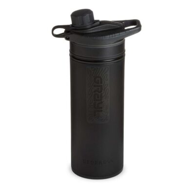 Grayl GeoPress Purifier Water Bottle - 710ml - Covert Black