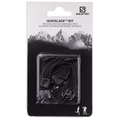 Salomon Quicklace Kit Replacement Laces - Black