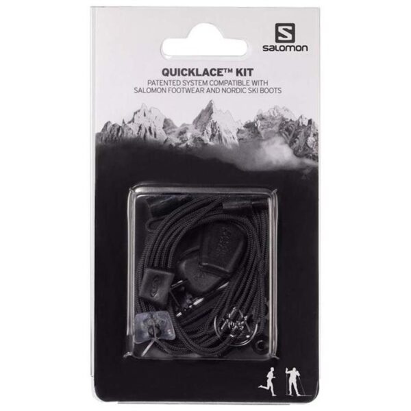 Salomon Quicklace Kit Replacement Laces - Black