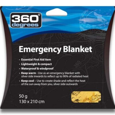 360 Degrees Emergency Blanket