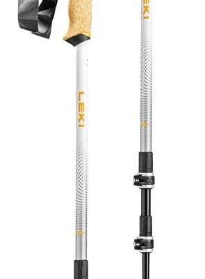 Leki Cressida Womens Hiking Poles - Mango/White - 90 -125 cm