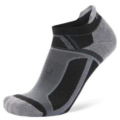 Balega Hidden Contour No Show Unisex Running Socks - Black - XL