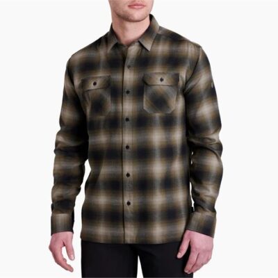 Kuhl Dillingr Flannel LS Mens Hiking Shirt
