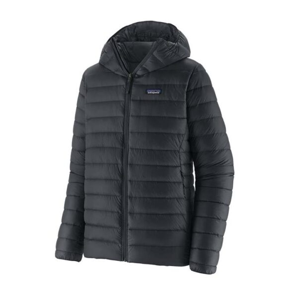 Patagonia Down Sweater Mens Hooded Jacket - Black - XL