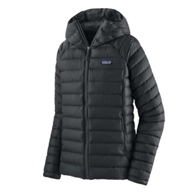 Patagonia Down Sweater Womens Hooded Jacket - Black - M