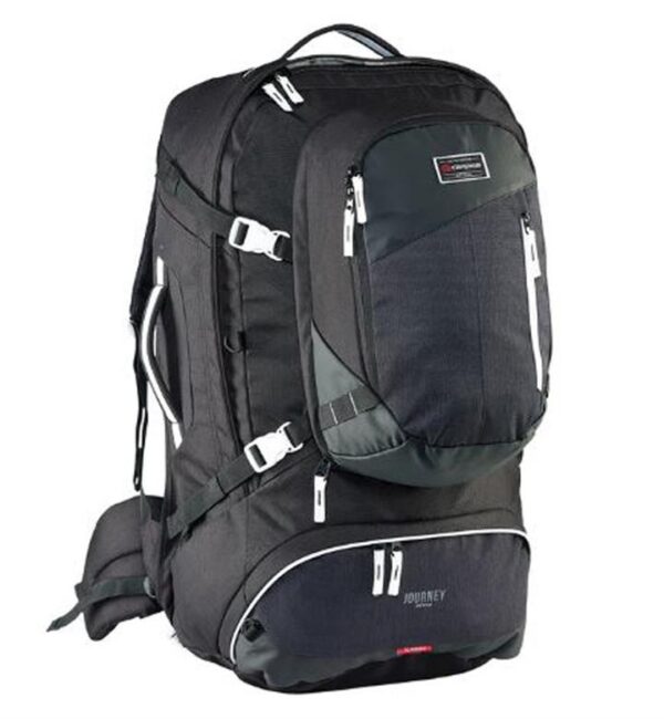 Caribee Journey 65L Travel Pack - Black