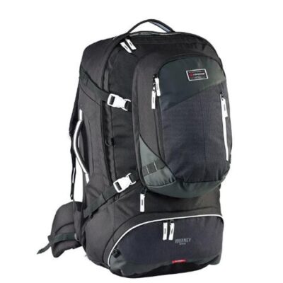 Caribee Journey 75L Travel Pack - Black