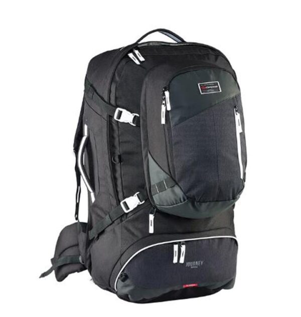 Caribee Journey 75L Travel Pack - Black