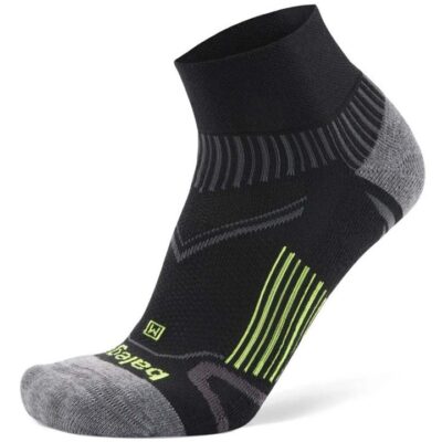 Balega Enduro Quarter Crew Unisex Running Socks - Black - S
