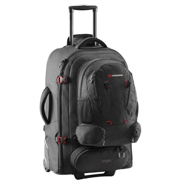 Caribee Sky Master 80L III Wheeled Luggage Bag - Black