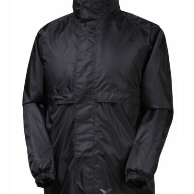 Rainbird Stowaway Unisex Waterproof Packable Rain Jacket - Black - L