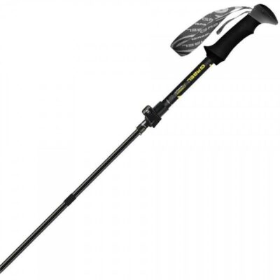 Gabel XTR CARBON EF Foldable Trekking Poles - Black/Lime - 110-130cm