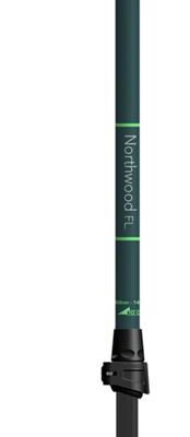 Gabel NORTHWOOD FL Trekking Poles - Dark Green/Green - 66-142cm