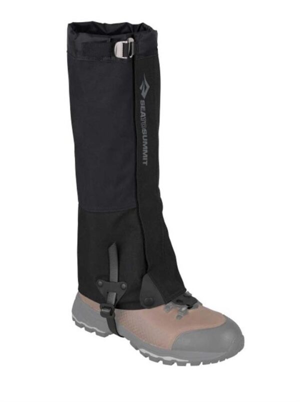 Sea To Summit Quagmire Canvas Gaiters - Black - M