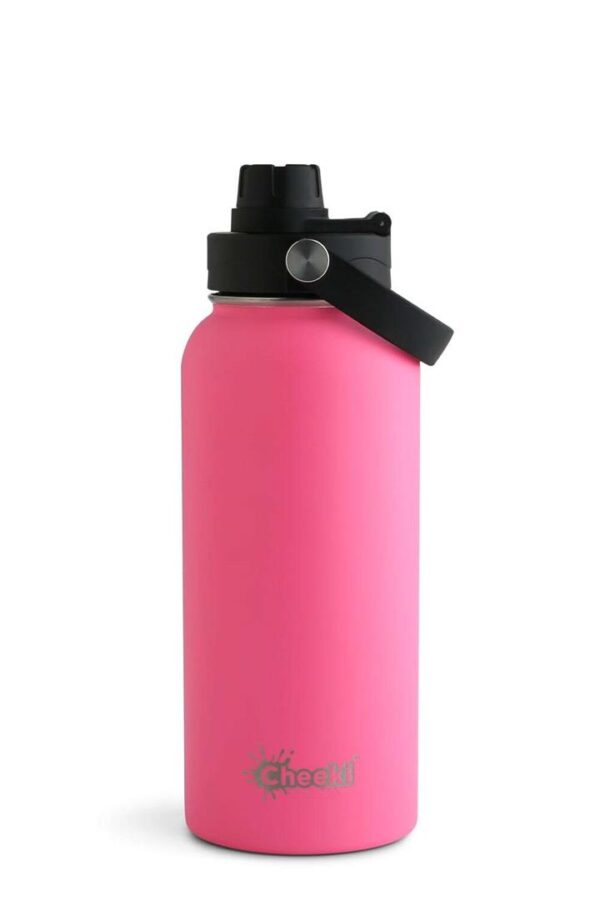 Cheeki Insulated Adventure Water Bottle - 1L - Magenta