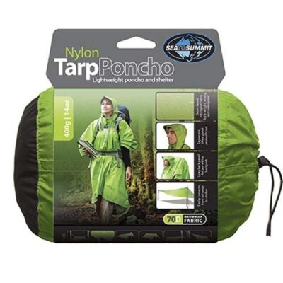 Sea To Summit Nylon Poncho & Tarp - Green