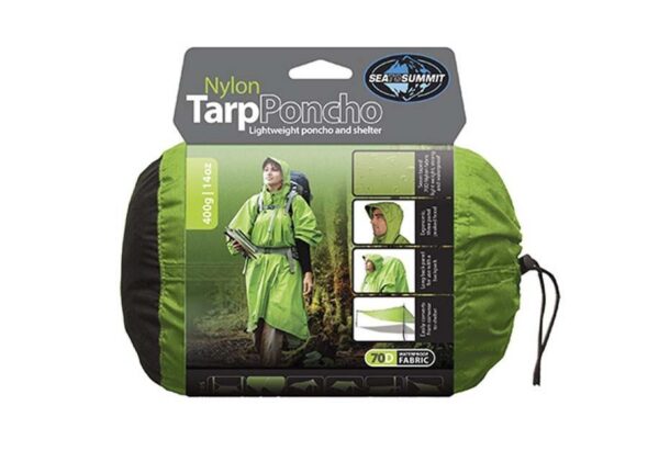 Sea To Summit Nylon Poncho & Tarp - Green