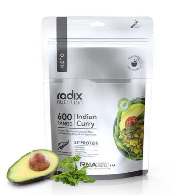 Radix Nutrition Keto 600 - Plant-Based Indian Style Curry