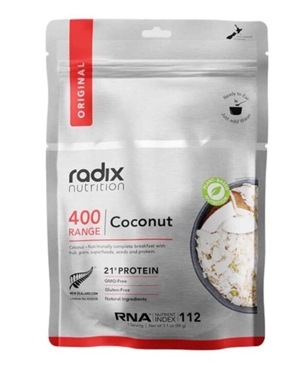 Radix Nutrition Original Breakfast Meal - Coconut - 400kcal
