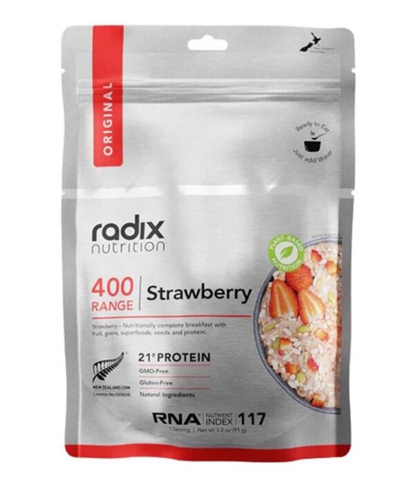 Radix Nutrition Original Breakfast Meal - Strawberry - 400kcal